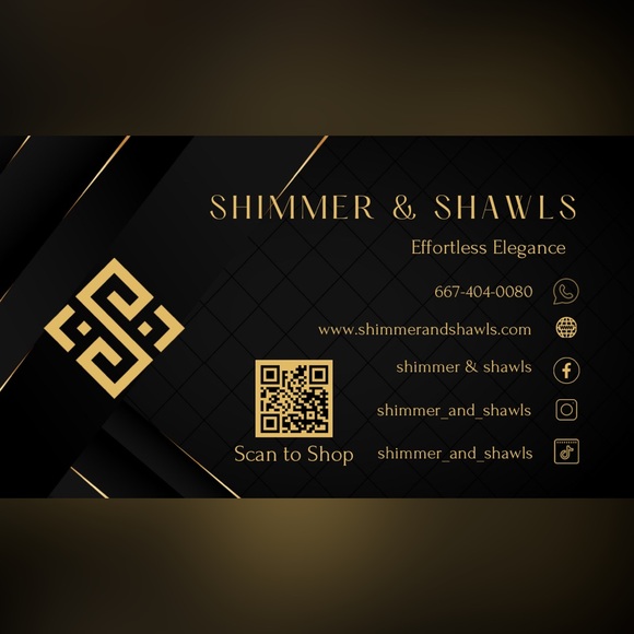 Hi there! 👋 Welcome to Shimmer & Shawls ✨ - Picture 6 of 6
